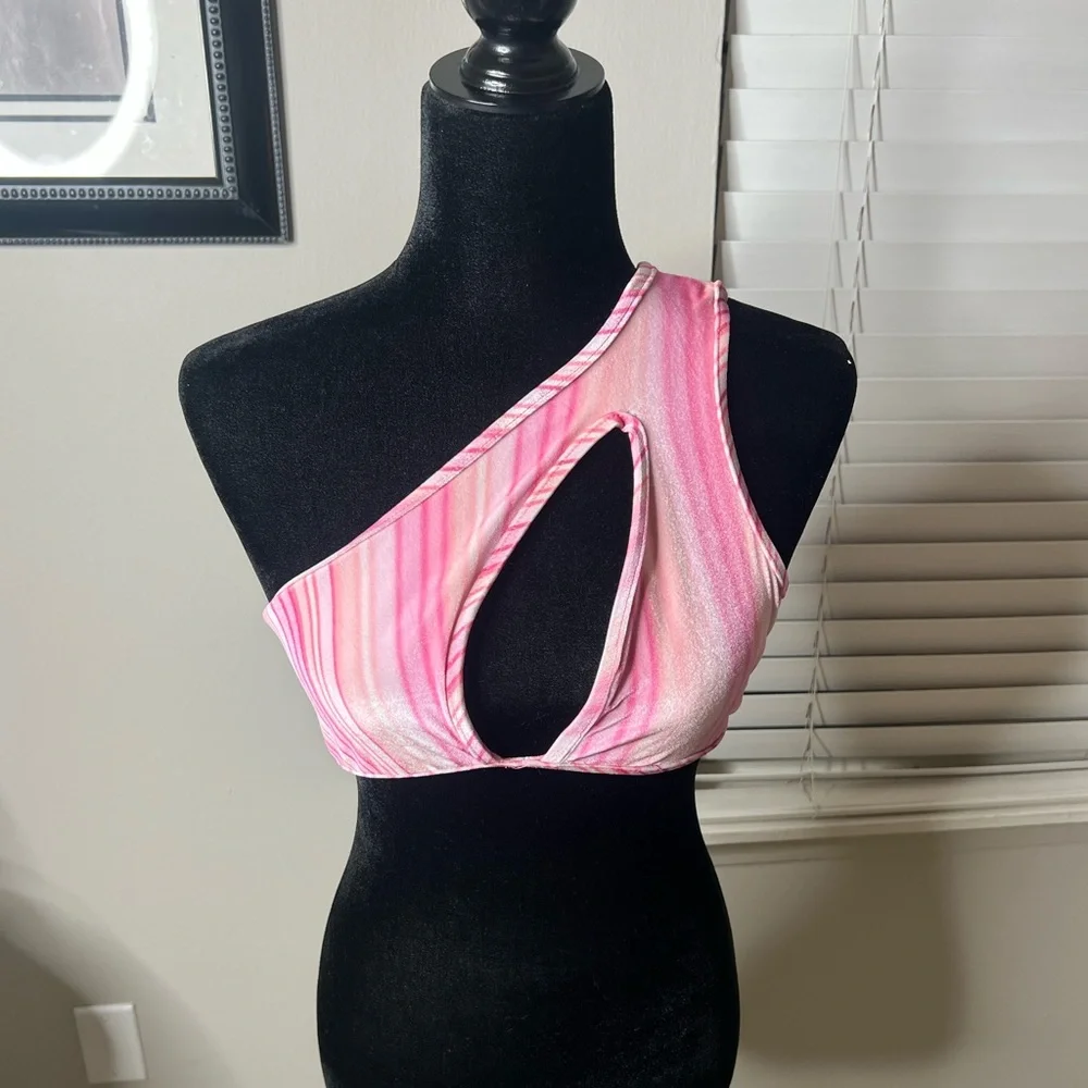 Frankies Bikinis Katrina velvet Bikini top large